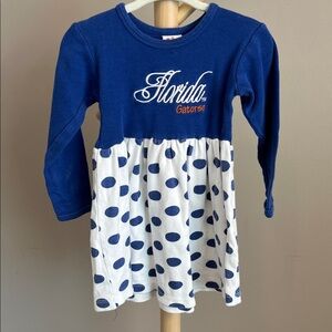 ⭐️⭐️PICK 5 / $20 University Of Florida Gators Blue and White Dress 2T